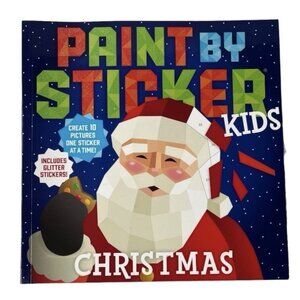 Paint by Sticker Kids: Christmas: Create 10 Pictures One Sticker at a Time!